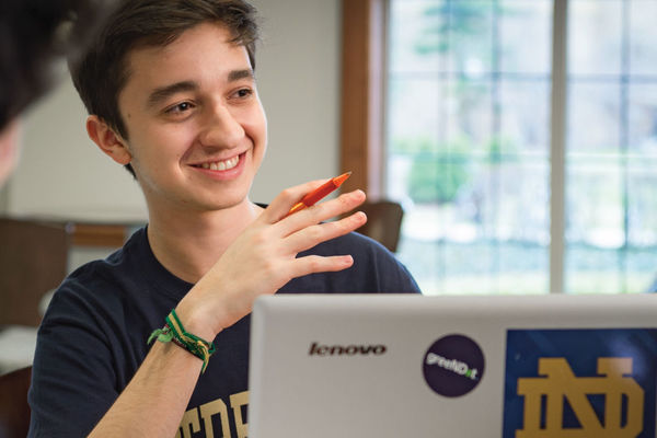 Pedro Henrique is a ND student who has found great success through the Summer Funding Program.
